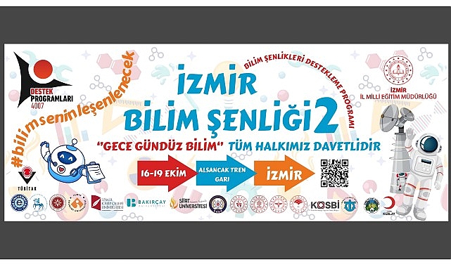 İzmir’de Bilim ve Teknoloji Rüzgârı: TÜBİTAK 4007 Bilim Şenliği-2 Gece-Gündüz Bilim Başlıyor.- Haber Seansı