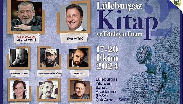 Lüleburgaz 2’nci Kitap ve Edebiyat Fuarı 17 Ekim’de başlıyor- Haber Seansı