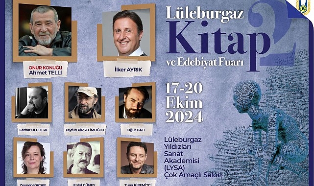 Lüleburgaz 2’nci Kitap ve Edebiyat Fuarı 17 Ekim’de başlıyor- Haber Seansı