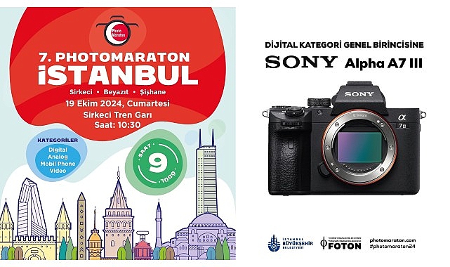 Sony Türkiye sponsorluğundaki 7. Photomaraton, 19 Ekim’de Sirkeci’de düzenlenecek!- Haber Seansı