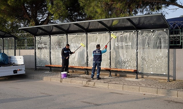 Duraklar periyodik olarak temizleniyor- Haber Seansı