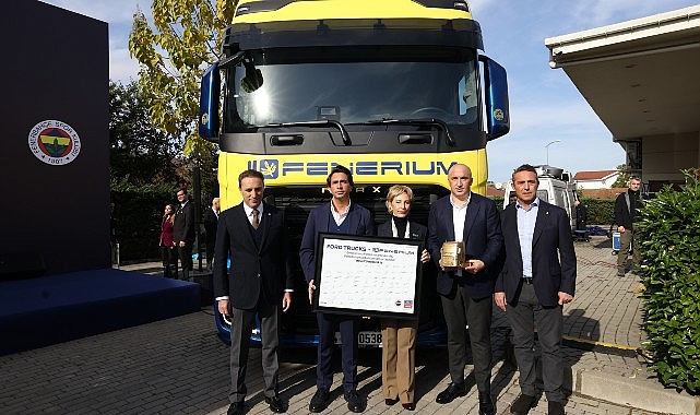 Fenerium ürünleri Ford Trucks Özel Tasarım F-MAX araçları ile Türkiye yollarına çıkıyor…- Haber Seansı