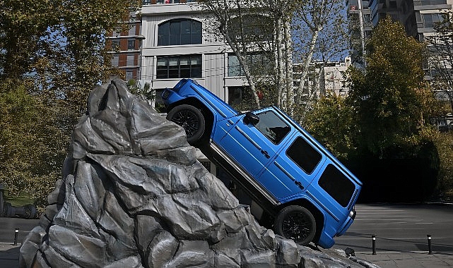 Yeni Elektrikli Mercedes-Benz G-Serisi İstanbul’da yükseldi- Haber Seansı