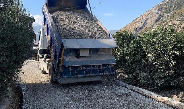 Kırsalda bozulan yollara bakım onarım- Haber Seansı