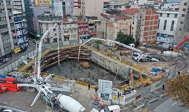 Konak’ın yeni hizmet binasında temel betonu atıldı- Haber Seansı