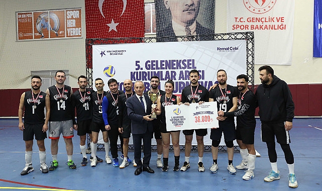 Kurumlararası Voleybol Turnuvası’nda Şampiyon Küçükçekmece İtfaiye- Haber Seansı