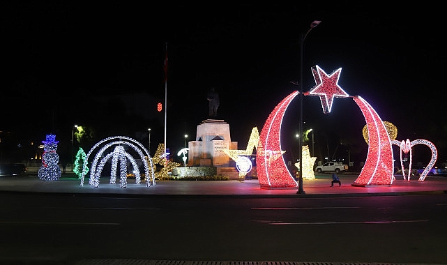 Muğla Büyükşehir’in Süslemeleriyle  Muğla Işıl Işıl- Haber Seansı