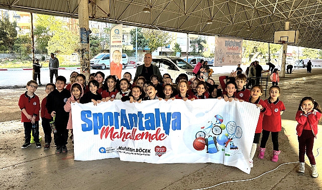 ‘Spor Antalya Mahallemde’ Yenigün’de- Haber Seansı