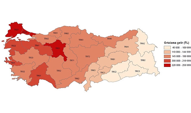 Tüik:  En yüksek gelir grubunun toplam gelirden aldığı pay %48,1 oldu- Haber Seansı