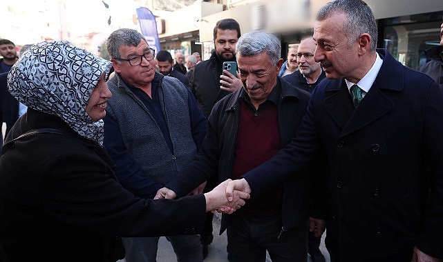 Büyükakın’dan İzmit’te esnaf turu- Haber Seansı