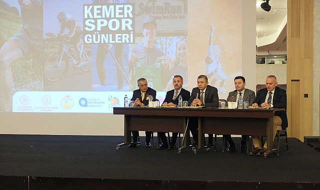 Kemer Spor Günleri toplantısı gerçekleştirildi- Haber Seansı