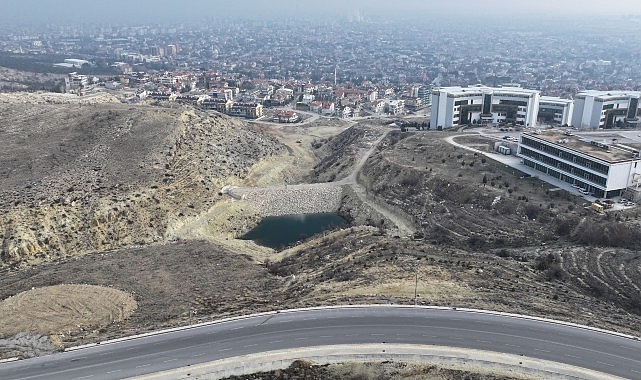 Konya Büyükşehir NEÜ Kampüsü İçindeki Taşkın Göletini Tamamladı- Haber Seansı