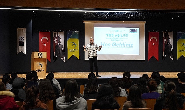 LGS ve YKS adayları için ‘Kazandıran Taktikler Semineri’ düzenlendi- Haber Seansı