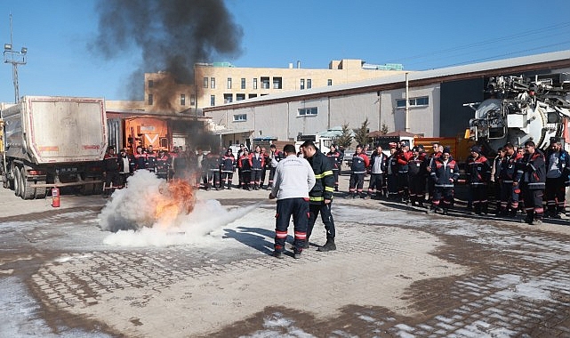 Nevşehir İtfaiyesi’nden Koruma, Kurtarma ve Söndürme Eğitimleri- Haber Seansı