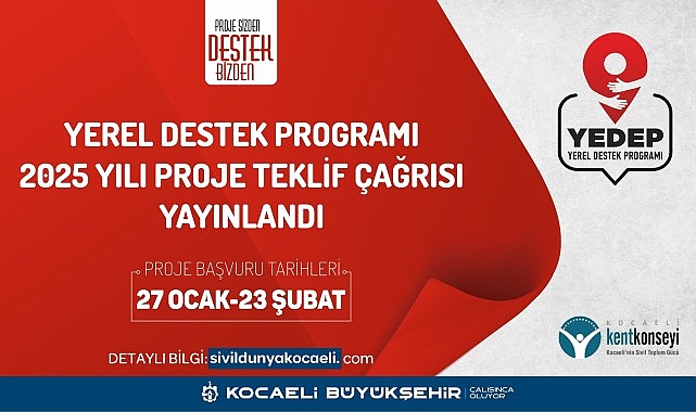 YEDEP’ten 2025 yılı proje teklif çağrısı- Haber Seansı