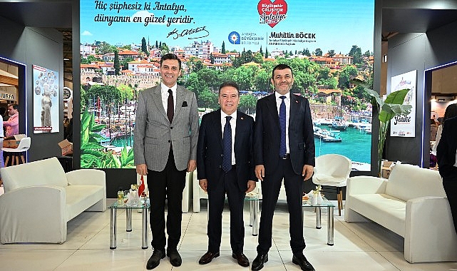 Başkan Böcek, EMITT 2025’te Antalya’yı tanıtıyor- Haber Seansı