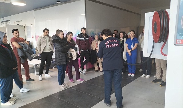 Şehir Hastanesi personeline acil durumu eğitimi- Haber Seansı