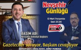 Başkan Rasim Arı, Nevşehir Günlüğü’nün Konuğu Oldu- Haber Seansı