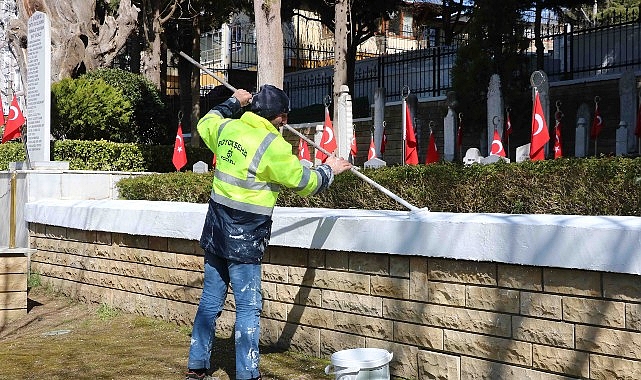 Şehitlikler, “18 Mart Çanakkale Zaferi” için hazırlandı- Haber Seansı