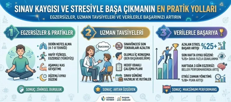 Sınav Stresine Son: Zihninizi Sınava Hazırlayacak İpuçları